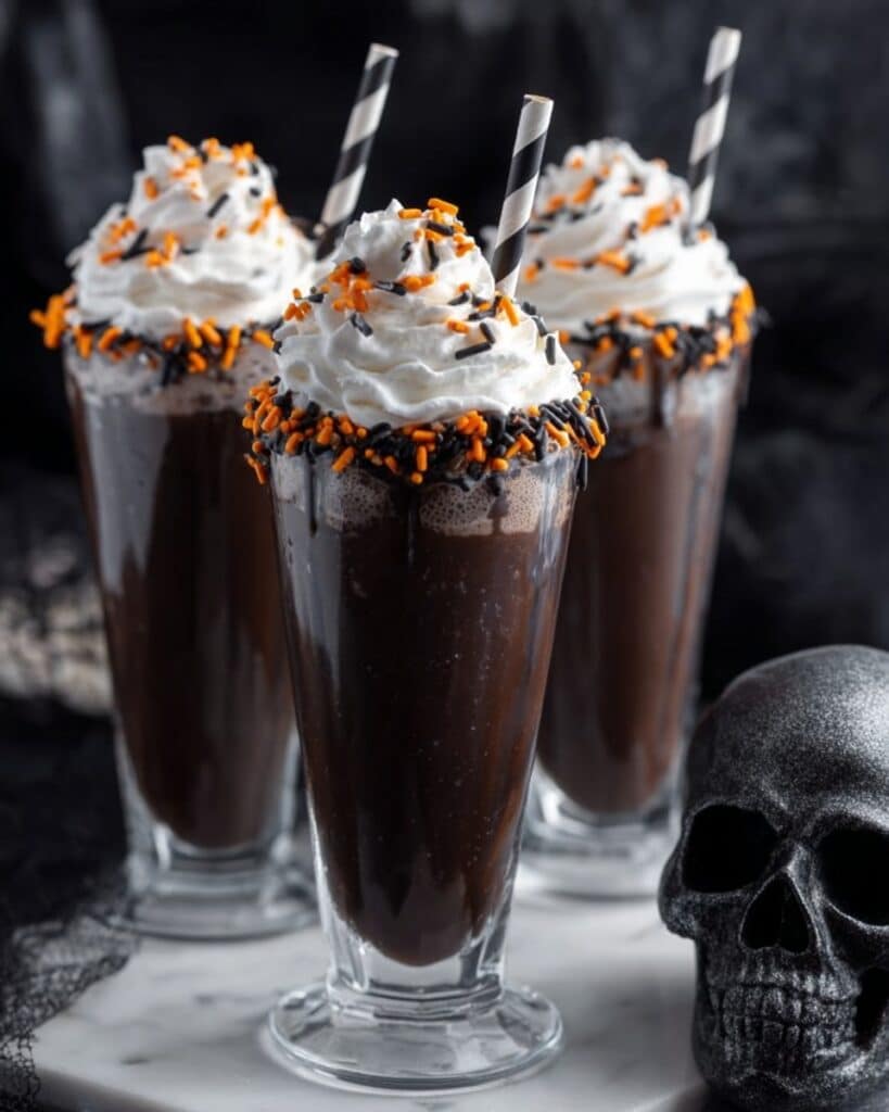 Black Milkshake Recipe