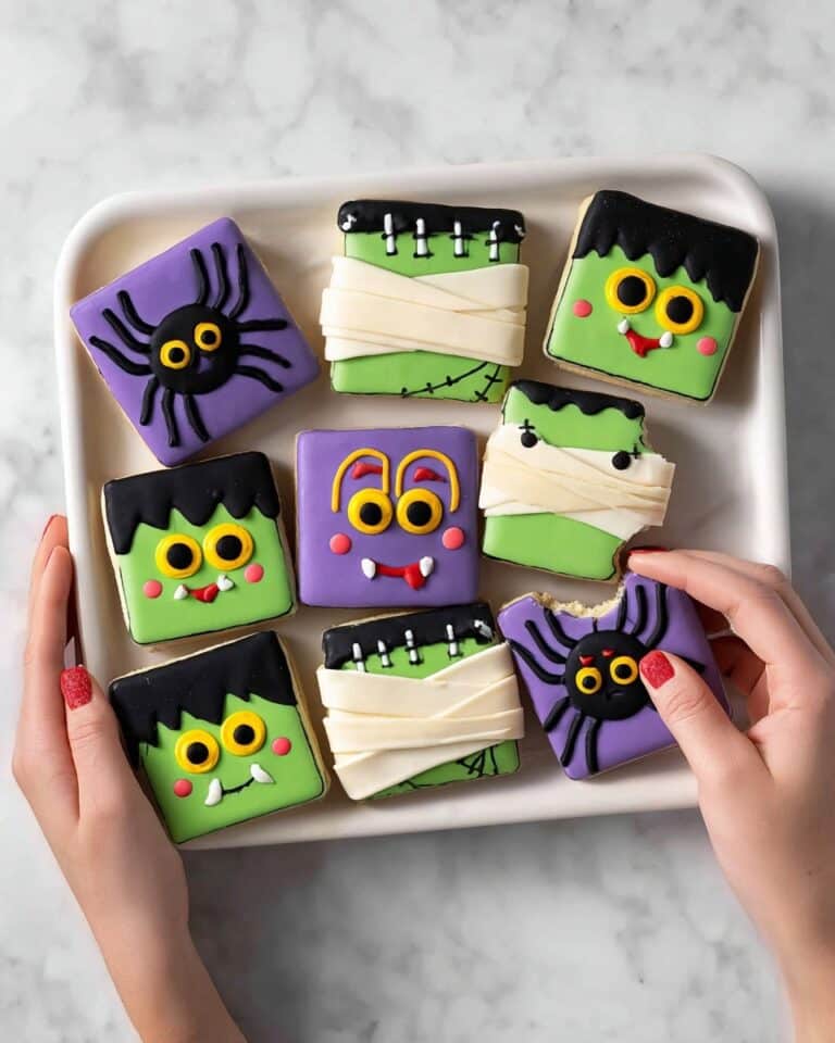 Monster Mash Halloween Brownies (kids recipe) Recipe