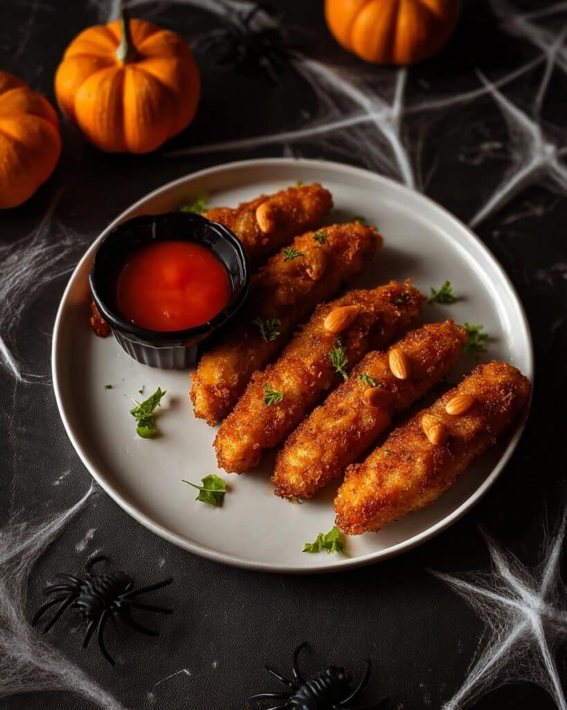 Air Fryer Witch Finger Chicken Tenders Recipe