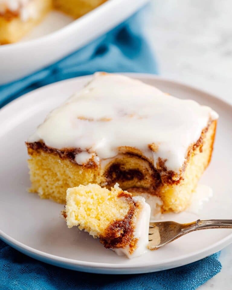 Cinnamon Roll Cake Recipe