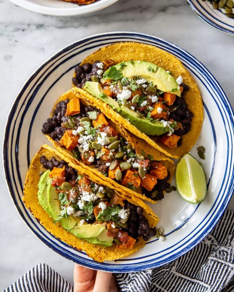 Sweet Potato and Black Bean Tacos Recipe