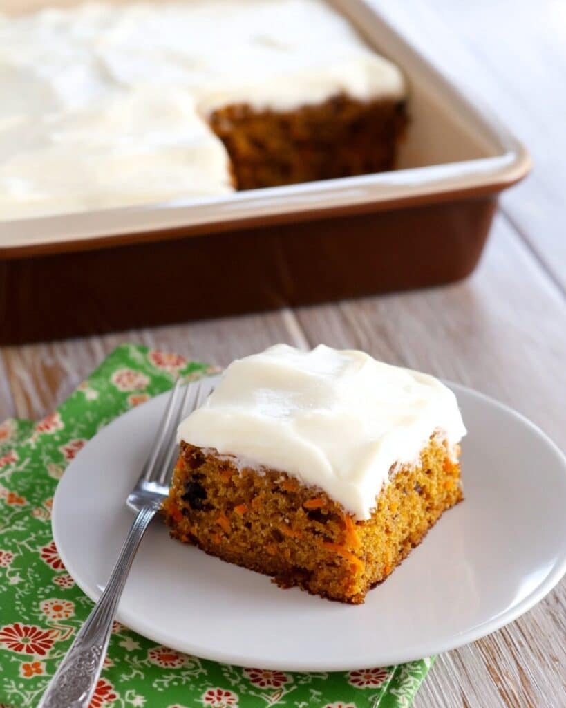 Pumpkin Caramel Poke Cake Recipe