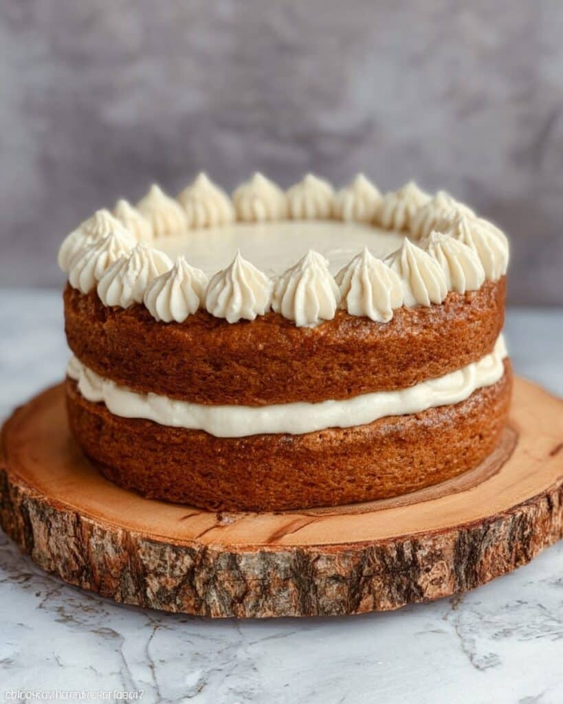 Old Fashioned Carrot Cake with Coconut Flakes Recipe