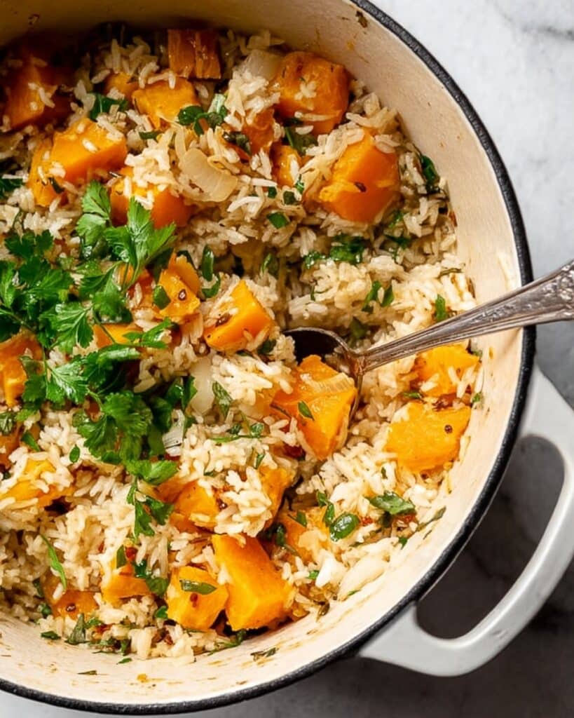 Easy Pumpkin Rice Recipe