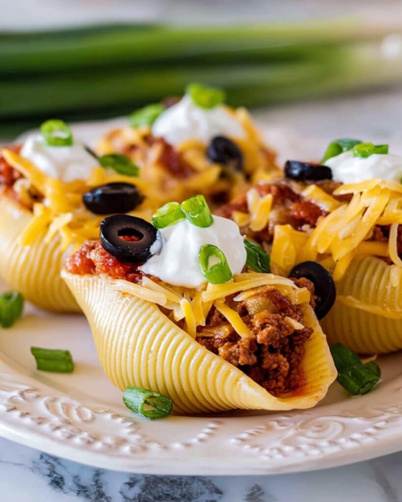 Taco Stuffed Shells Recipe