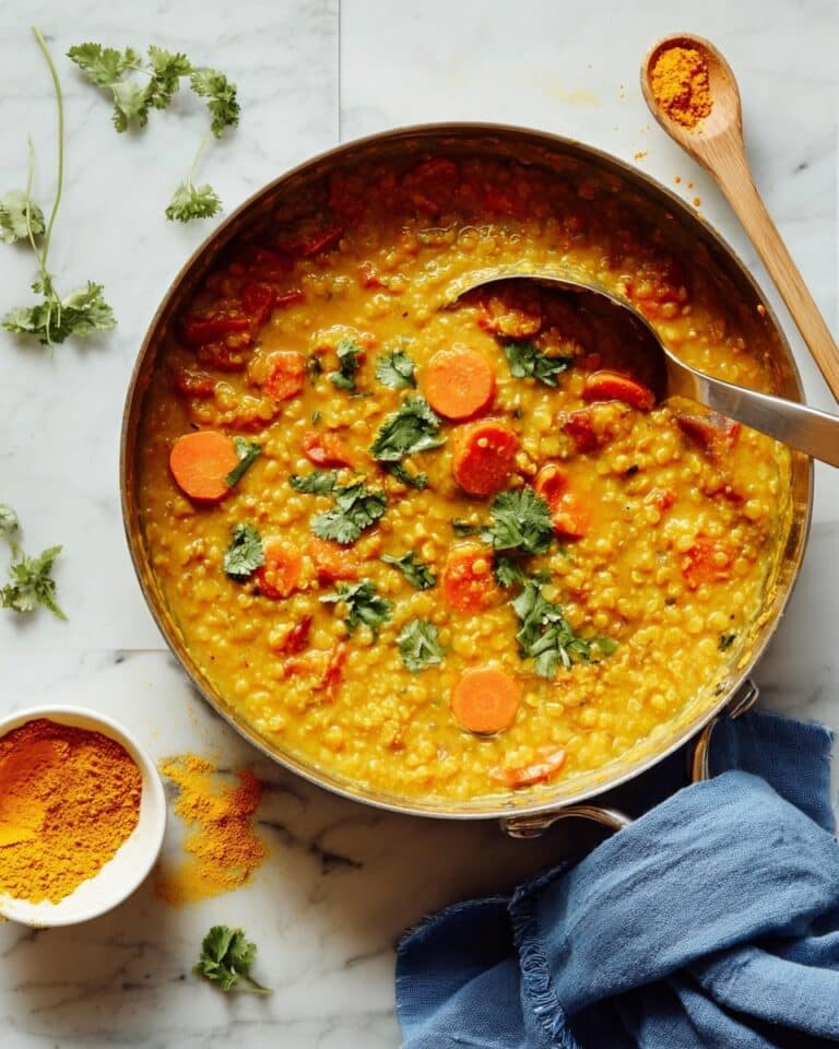 1-Pot Golden Curry Lentil Soup Recipe