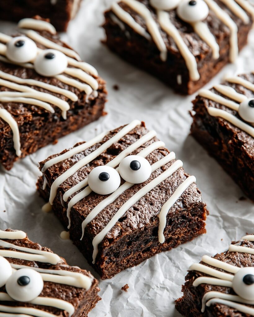 Spooky Mummy Brownies Recipe