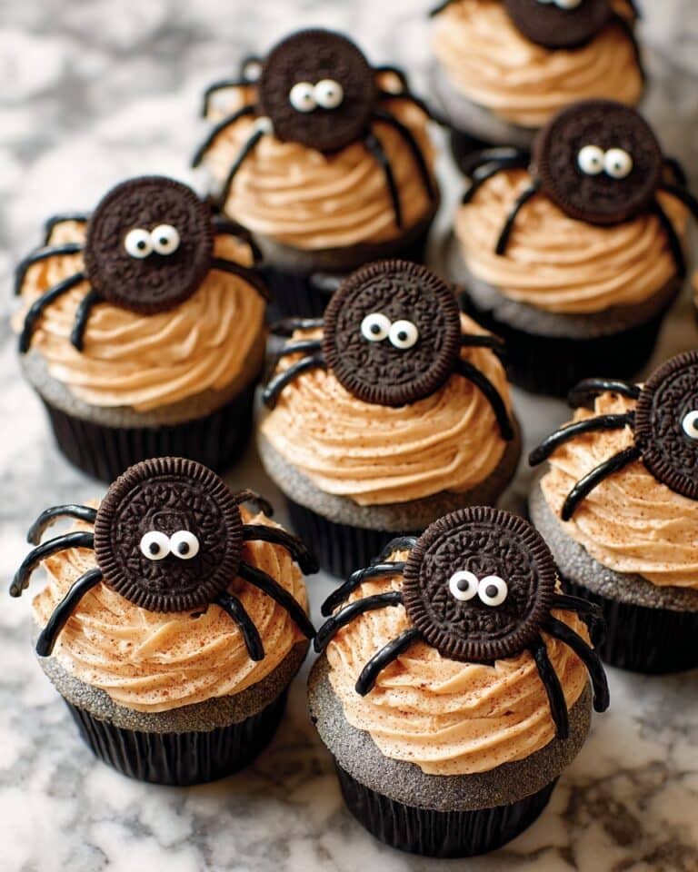 Cookies & Scream Spider Cupcakes Recipe