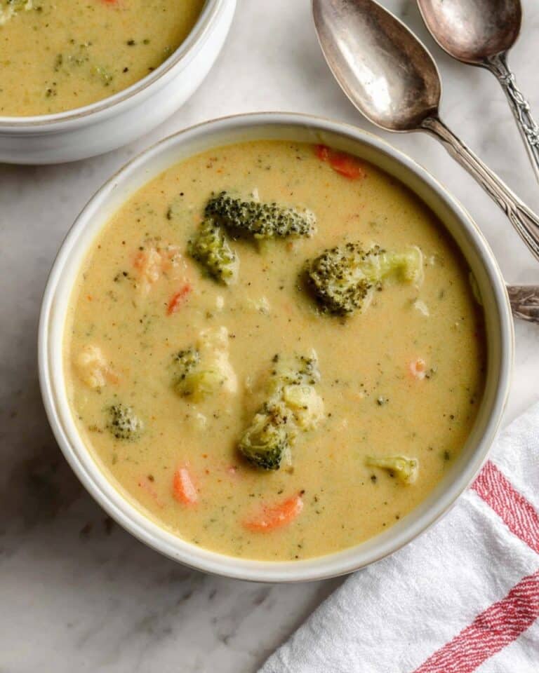Creamy Vegan Broccoli Soup Recipe