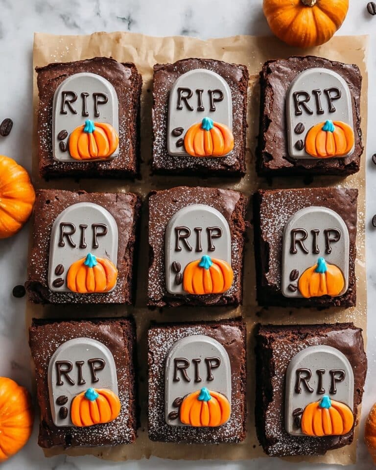 Graveyard Brownies Recipe