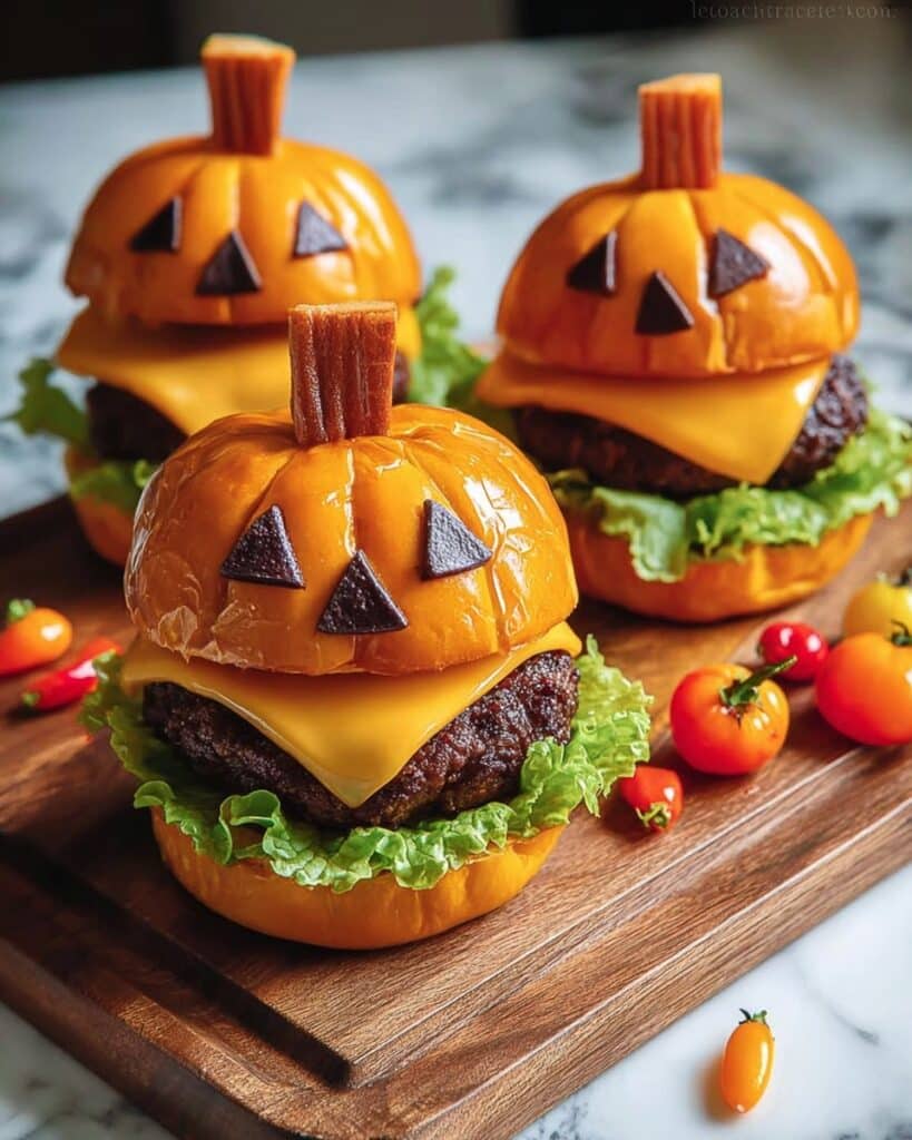 Halloween Monster Burgers Recipe
