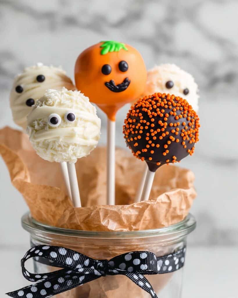 Halloween Cake Pops Recipe