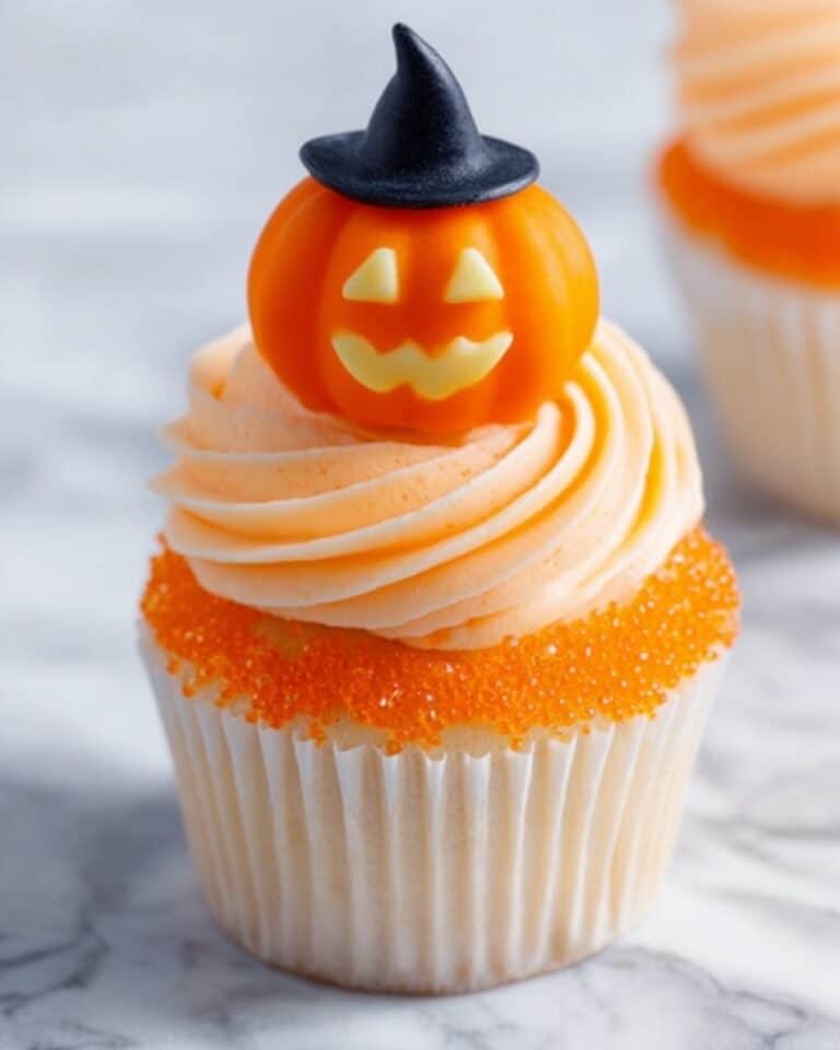 Creamsicle Mini Halloween Cupcakes Recipe