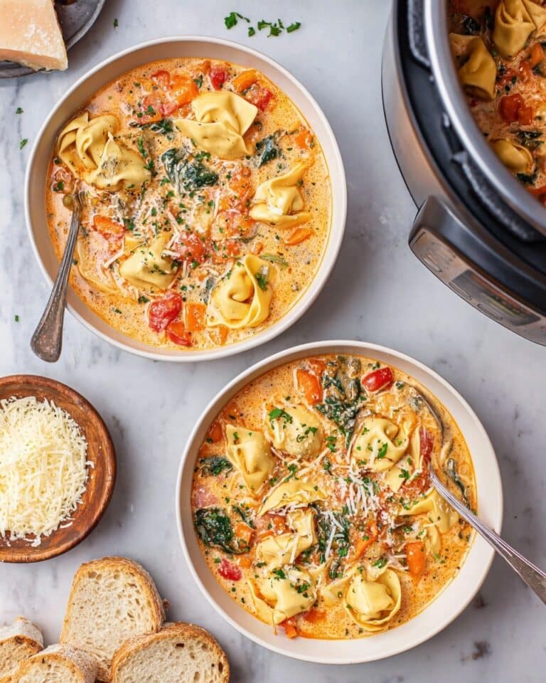 20-Minute Instant Pot Tortellini Soup Recipe