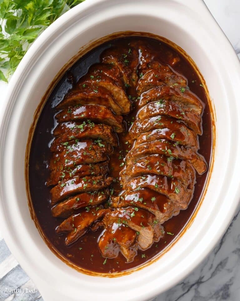 Glazed Slow Cooker Pork Tenderloin Recipe