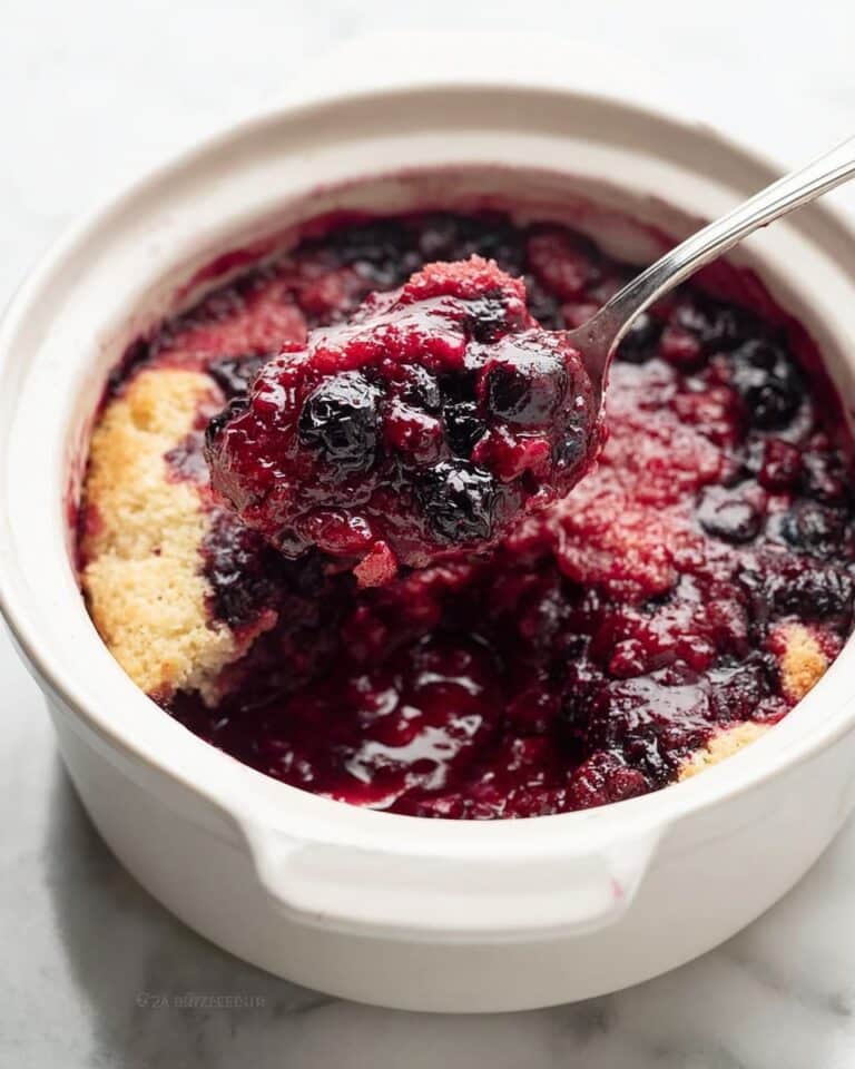Slow Cooker Berry Cobbler Recipe