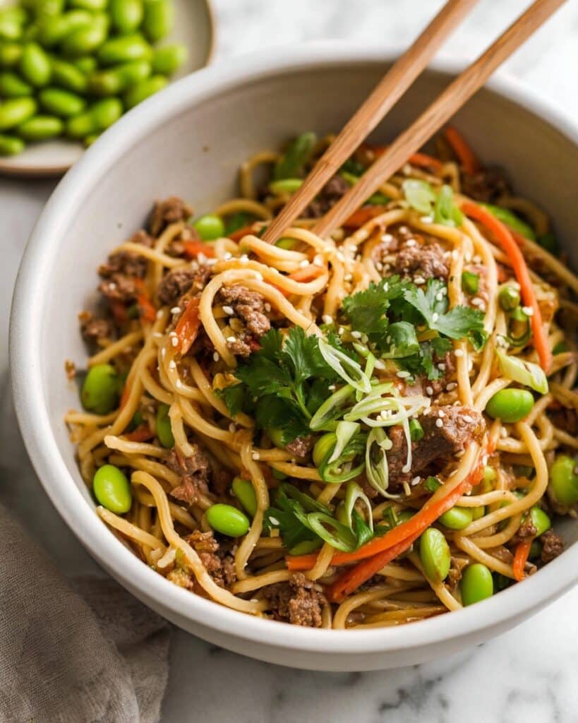 Slow Cooker Beef Ramen Nourish Bowl Recipe