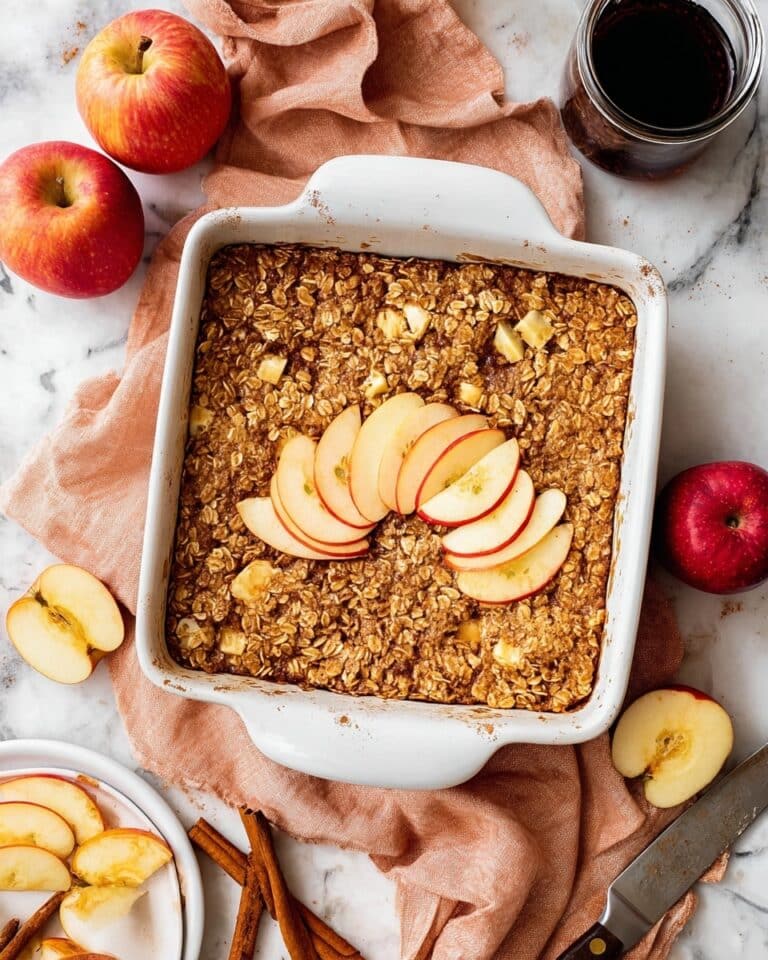 Apple Cinnamon Baked Oatmeal Recipe
