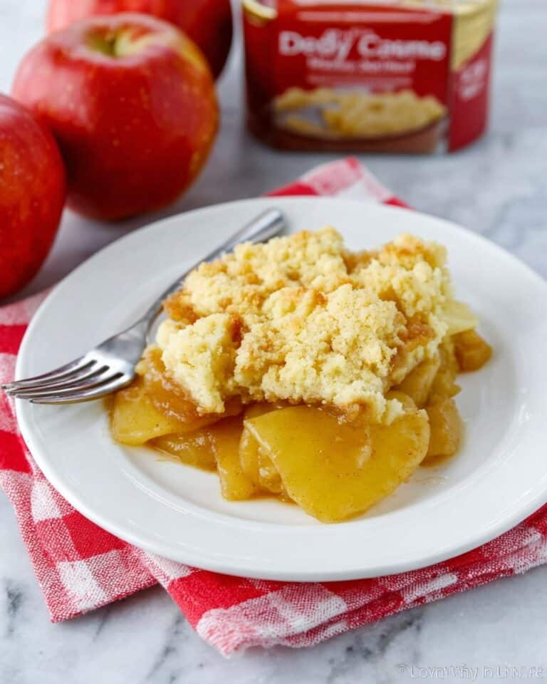 Easy Apple Dump Cake Recipe