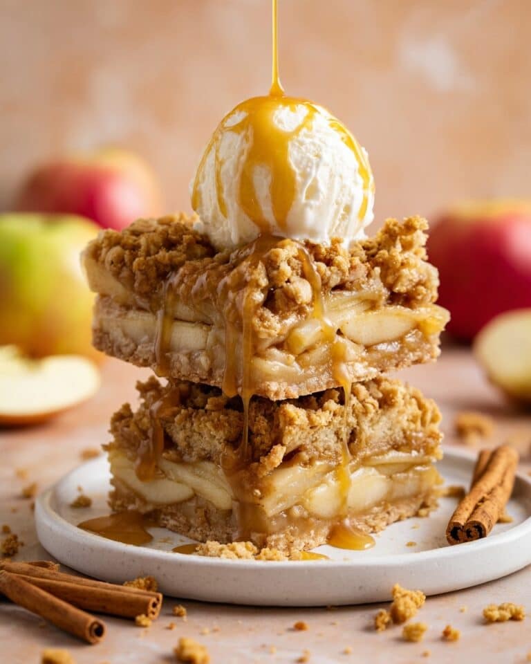 Apple Pie Bars with Oat Streusel Recipe