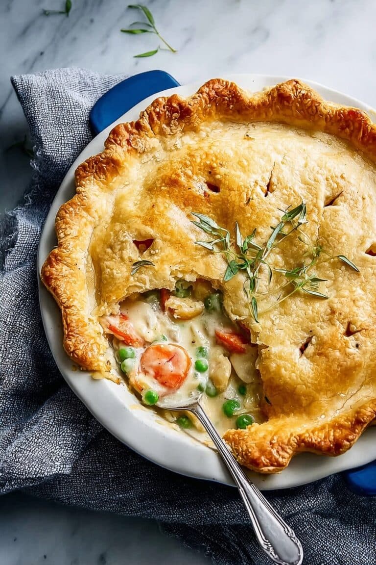 Homemade Chicken Pot Pie Recipe