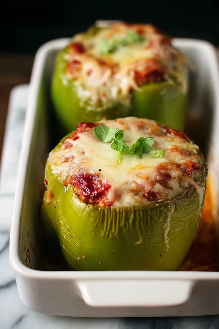 Cheesy Chicken Stuffed Peppers Recipe