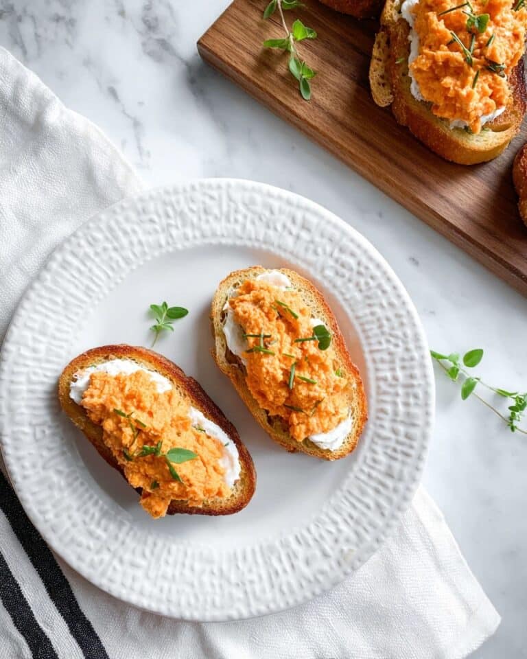 Butternut Squash Crostini with Caramelized Shallots and Fresh Mint Recipe