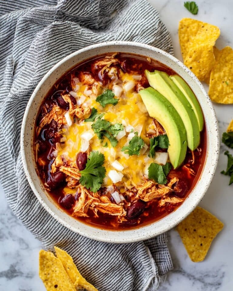Easy Slow Cooker Chicken Chili (Dump and Go) Recipe