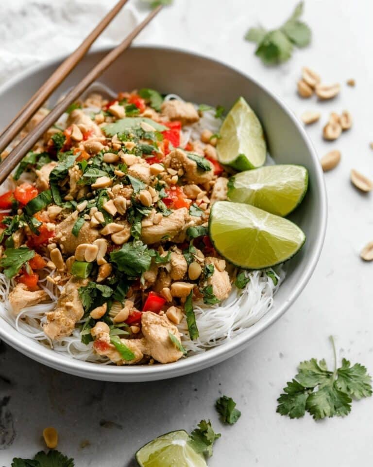 Slow Cooker Thai Peanut Chicken Recipe