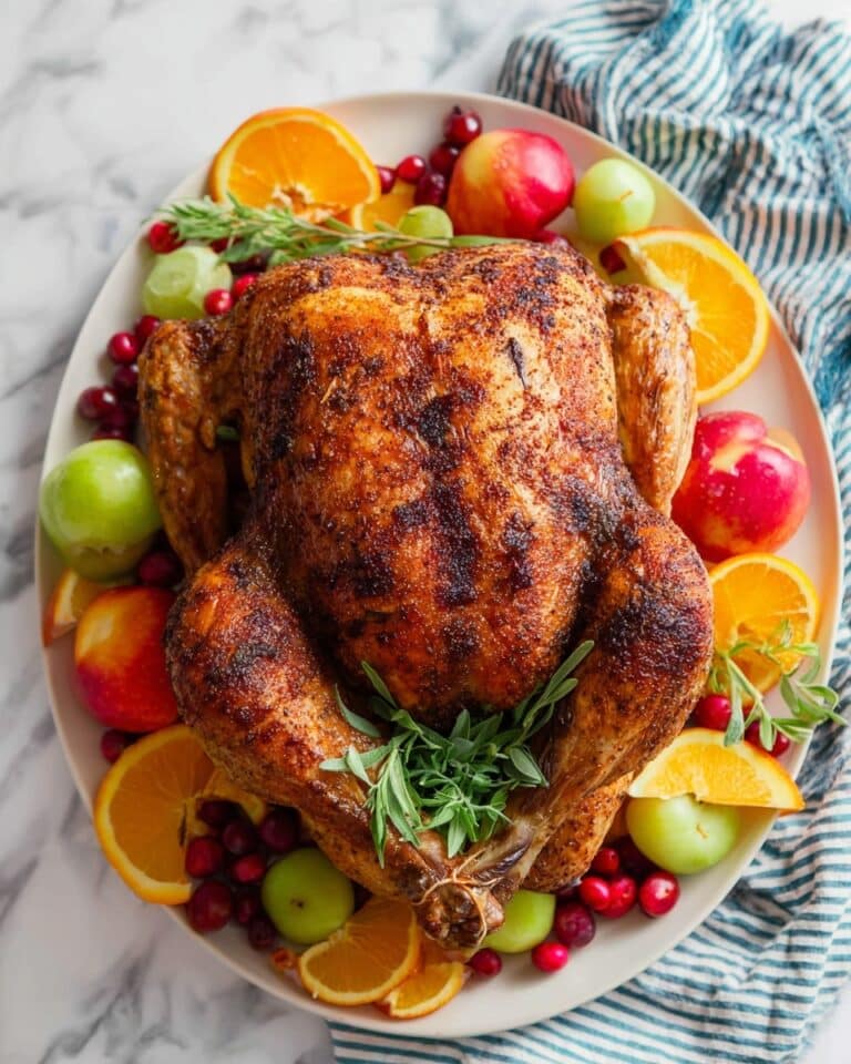 The Best Garlic Butter Thanksgiving Turkey Recipe