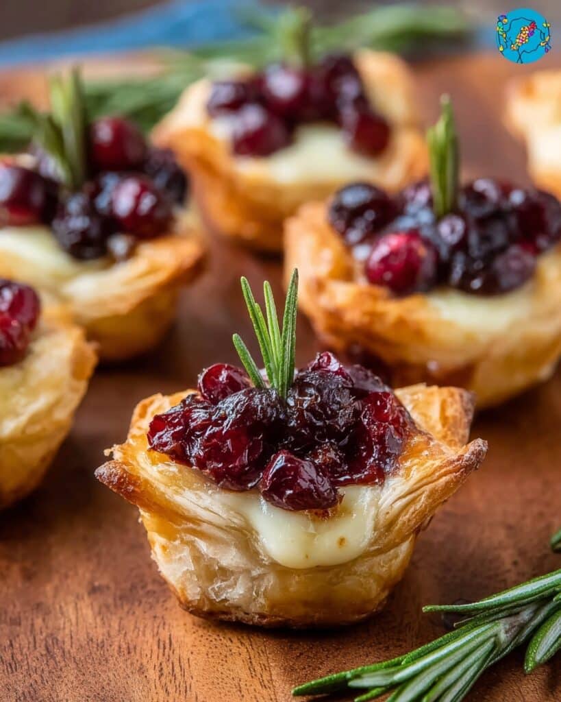 Cranberry Brie Bites Recipe