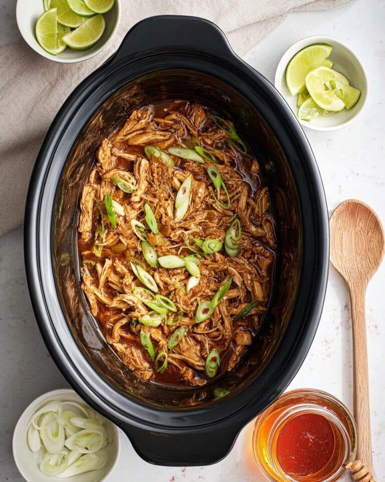 Slow Cooker Honey Garlic Chicken Recipe