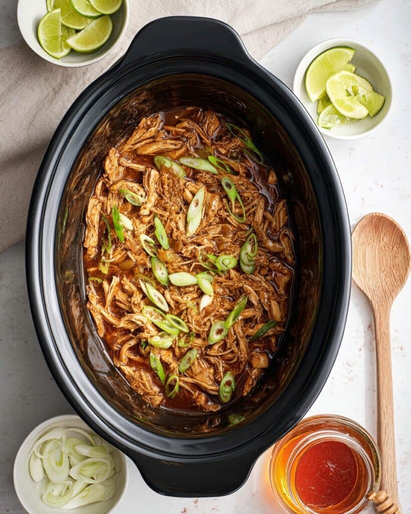 Slow Cooker Honey Garlic Chicken Recipe