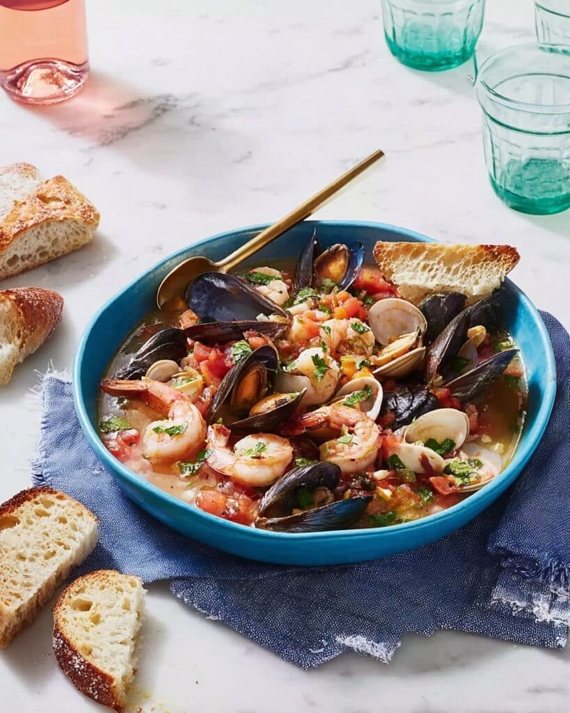 Classic Seafood Cioppino Recipe