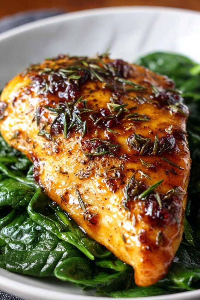 Balsamic Glazed Chicken Recipe