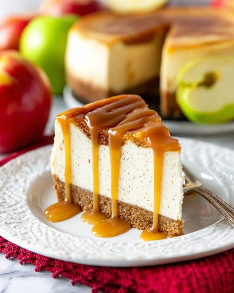 Caramel Apple Cheesecake Recipe