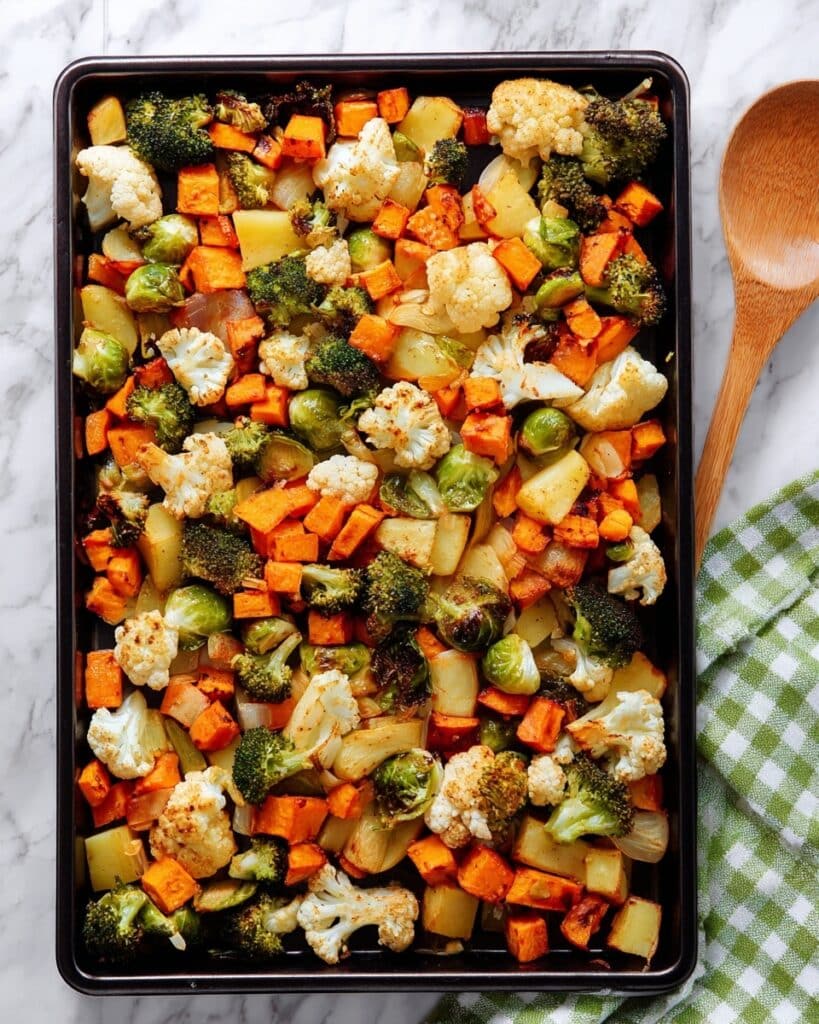 Sheet Pan Oven Roasted Vegetables Recipe