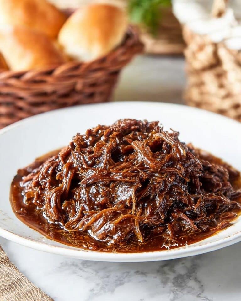 Slow Cooker Honey Balsamic Pulled Pork Recipe