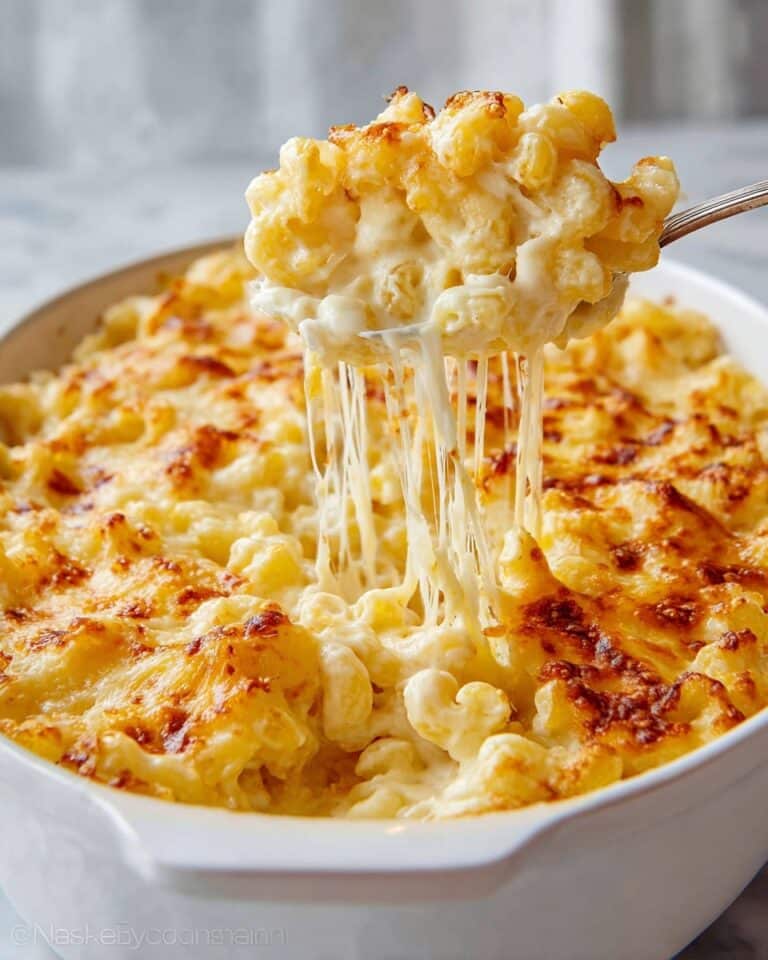 Cheddar Baked Mac and Cheese Recipe