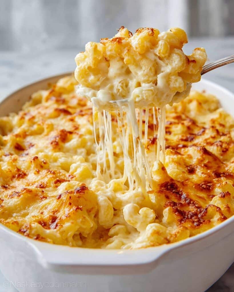 Cheddar Baked Mac and Cheese Recipe
