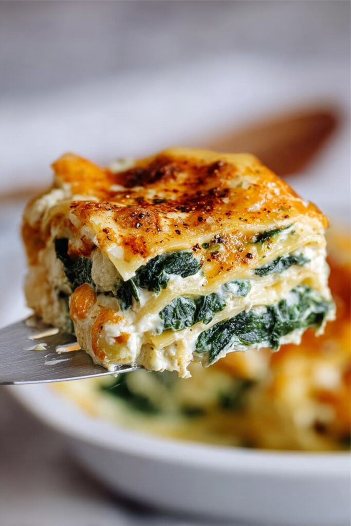 Butternut Squash Spinach Lasagna Recipe