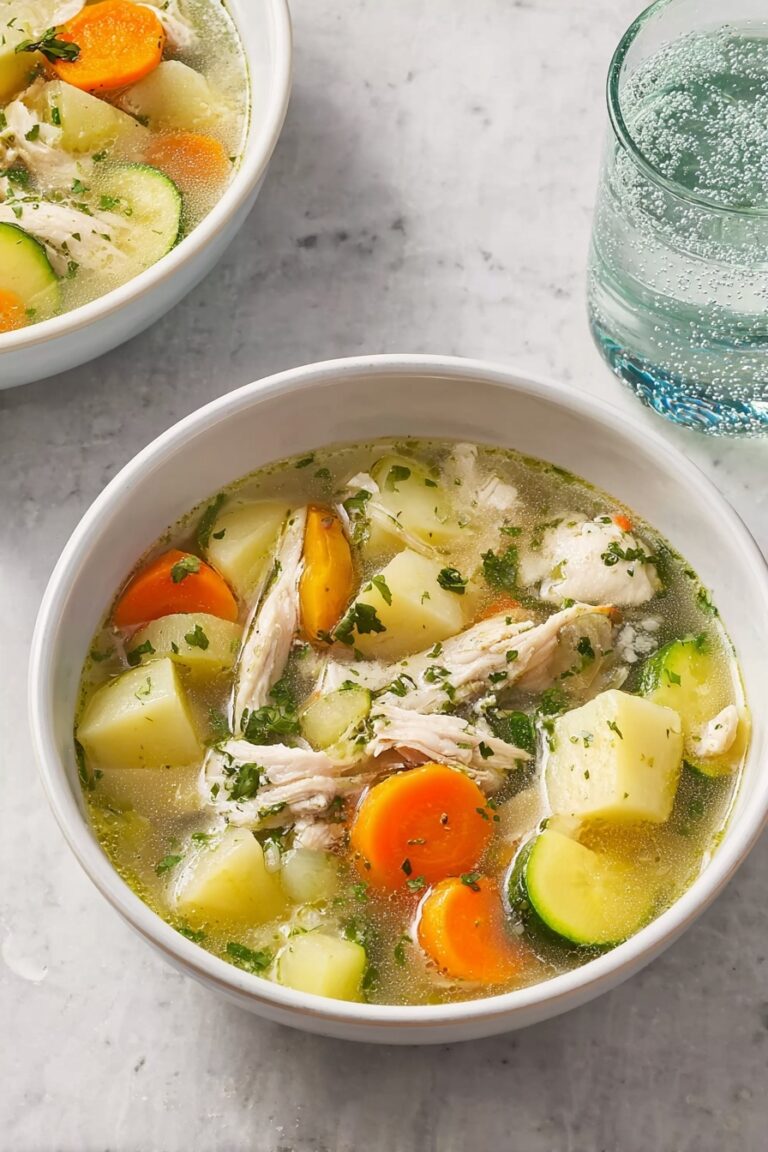 Easy Chicken Caldo Soup Recipe