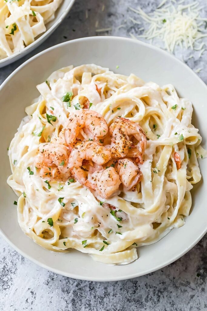 Shrimp Alfredo Pasta Recipe