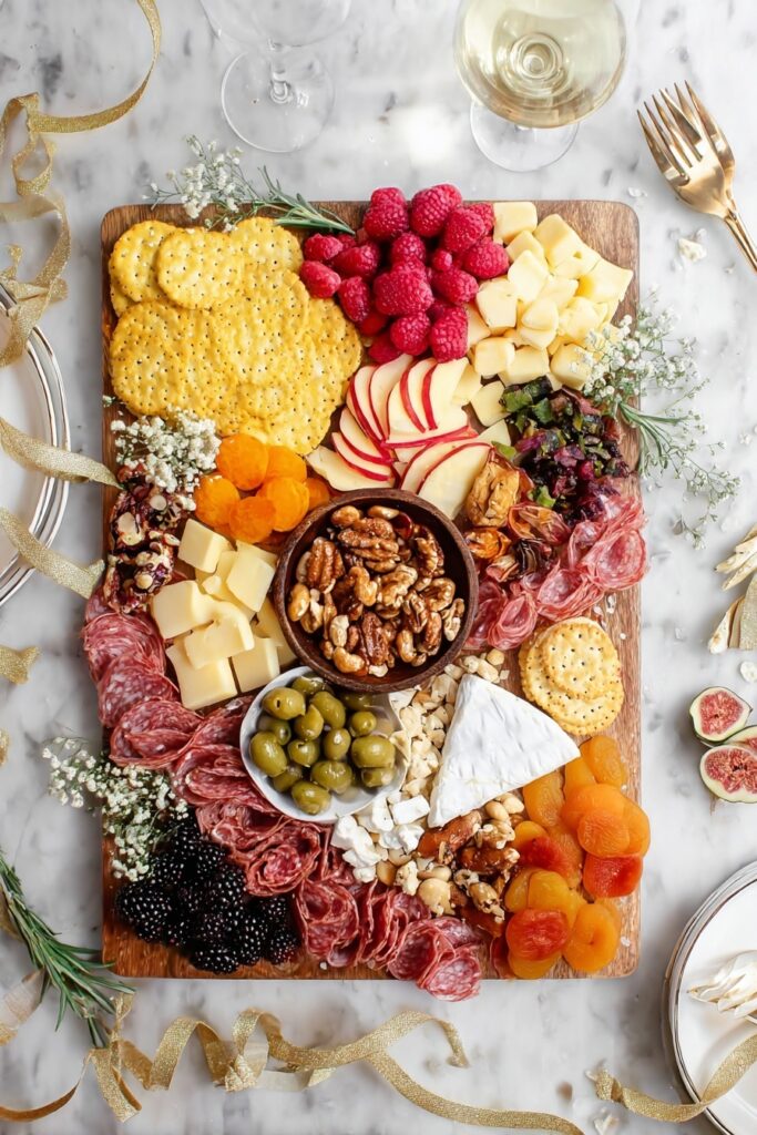 Holiday Cheese and Meat Board Recipe
