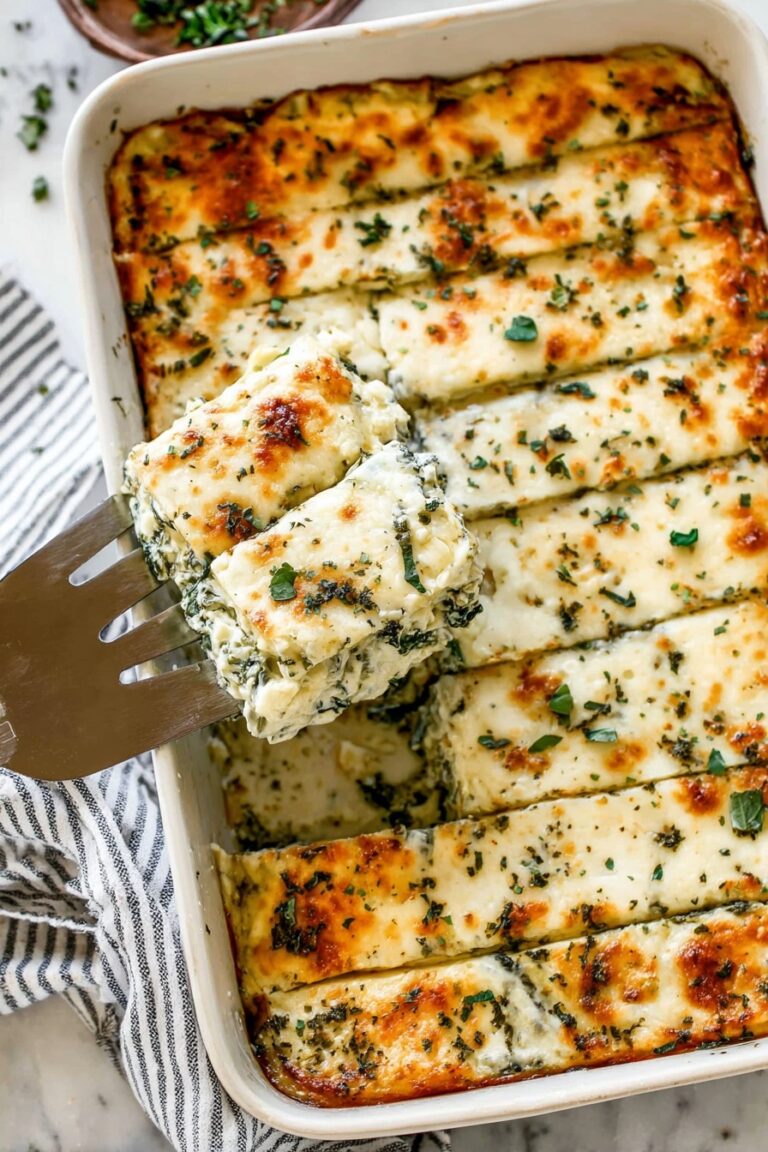 Creamy White Chicken Lasagna Recipe