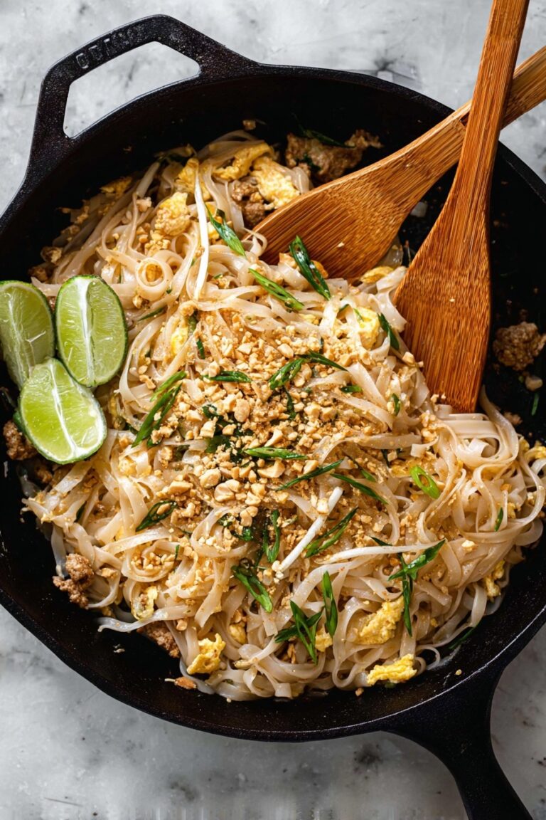Easy Chicken Pad Thai Recipe