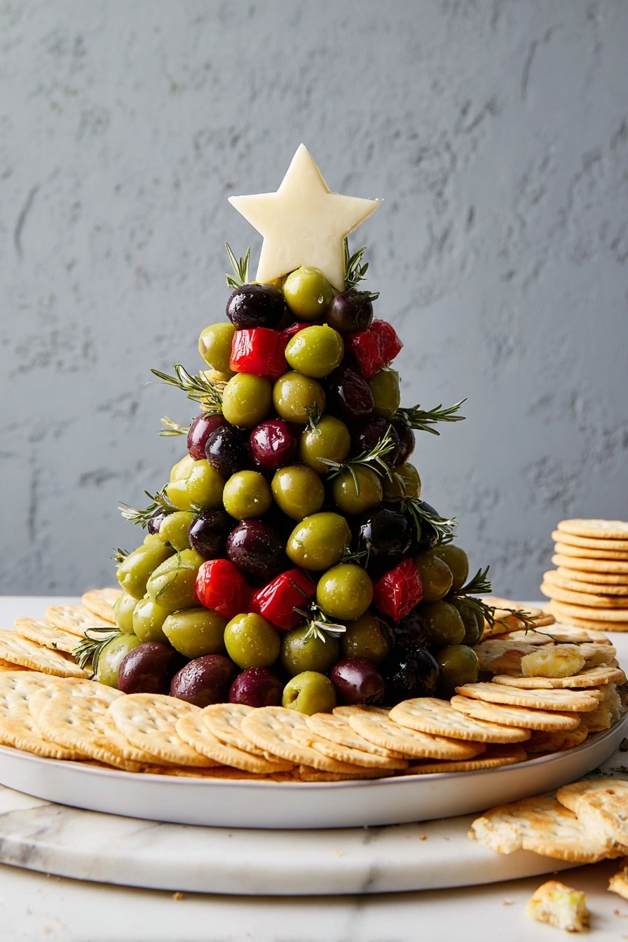 Cheese Ball Christmas Tree Recipe