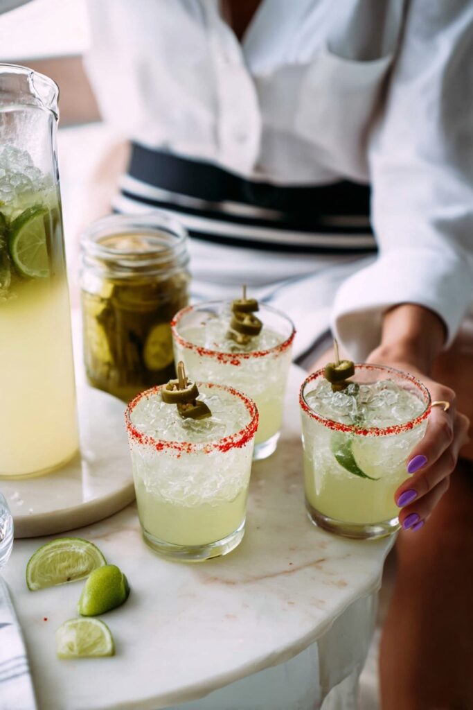 Spicy Pickle Margarita Recipe