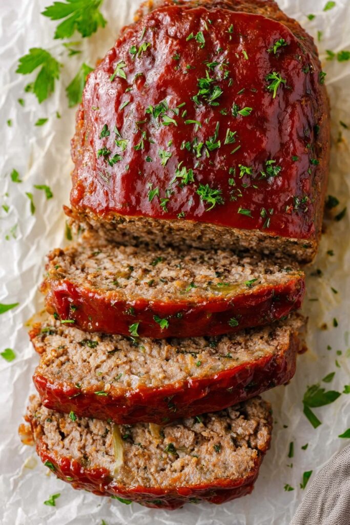 Classic Meatloaf with Sweet Glaze Recipe
