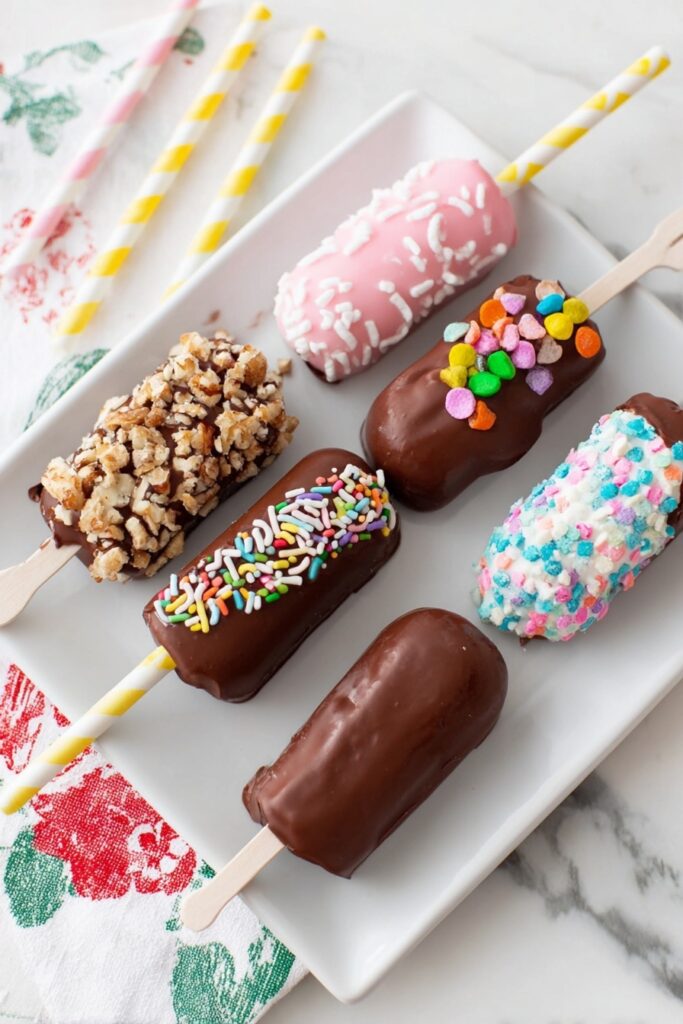 Delicious Chocolate Marshmallow Pops Recipe